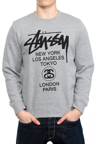 Bluza Stussy World Tour Crew