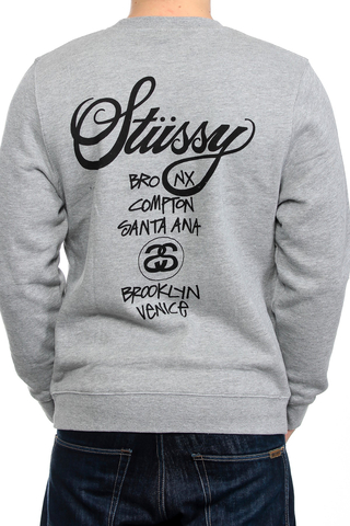 Bluza Stussy World Tour Crew