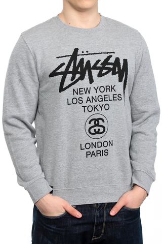 Bluza Stussy World Tour Crew
