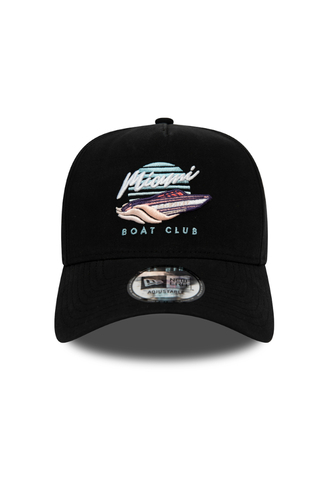 New Era Miami Beach Trucker Snapback 12285555 Black