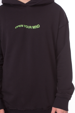 Bluza Kaptur Oddity Boxy Open Your Mind