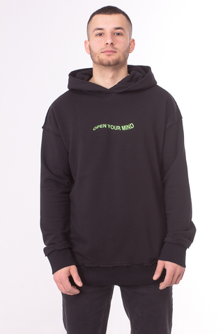 Bluza Kaptur Oddity Boxy Open Your Mind