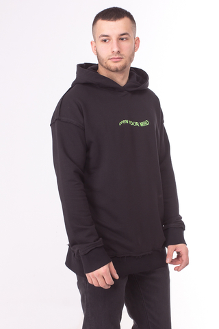 Bluza Kaptur Oddity Boxy Open Your Mind