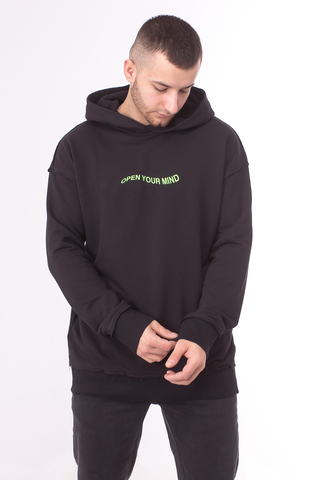 Bluza Kaptur Oddity Boxy Open Your Mind