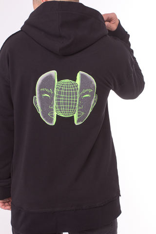 Bluza Kaptur Oddity Boxy Open Your Mind