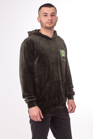 Bluza Kaptur Oddity Welur Open Your Mind