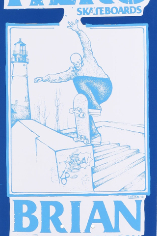 Lance Mountain x Anti Hero アート ポスター③ SKATE SHOP DAY 2025