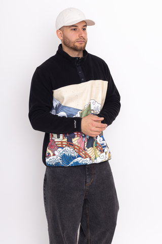 Bluza Bez Kaptura Kamuflage Polar Kanagawa