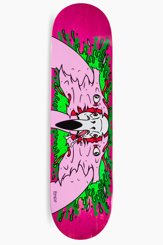 Deska Na Skateboard Ripndip Skull Face Flamingo