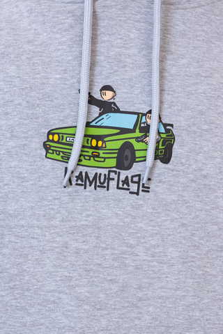 Kamuflage Pull Up Hoodie