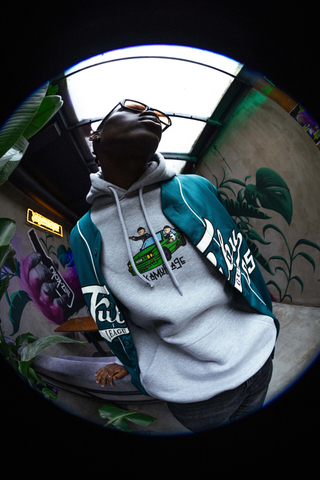 Kamuflage Pull Up Hoodie