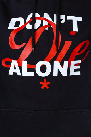 Bluza Z Kapturem Kamuflage Don't Die Alone