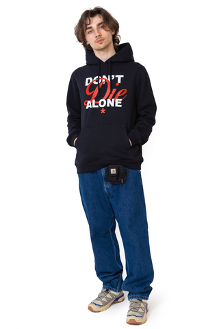 Bluza Z Kapturem Kamuflage Don't Die Alone