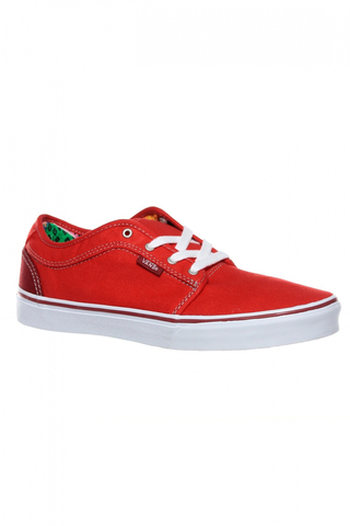 Red chukka low on sale vans