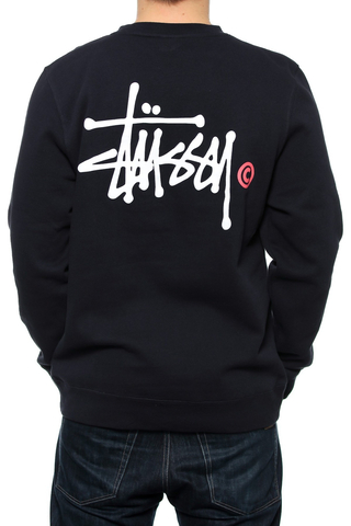 Bluza Stussy Basic Logo Crew 