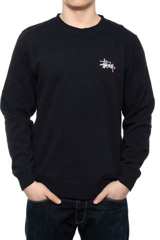 Bluza Stussy Basic Logo Crew 