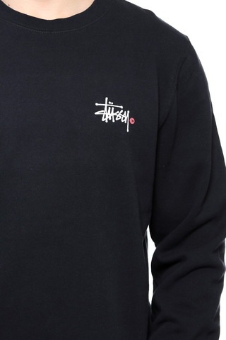 Bluza Stussy Basic Logo Crew 
