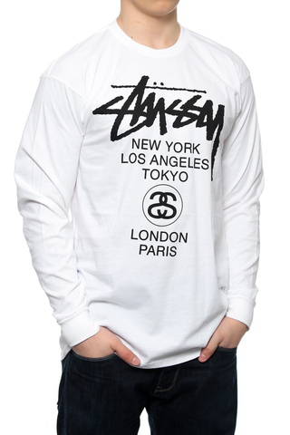 Longsleeve Stussy World Tour 