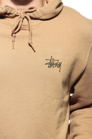 Light brown discount stussy hoodie