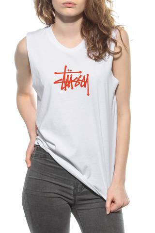 Stussy Basic Womens Tank Top White 2941353/1201