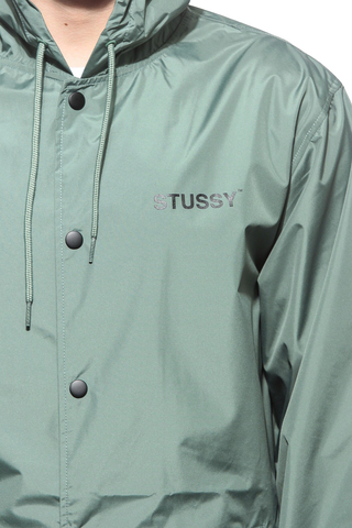 Stussy Long Hooded Coach Jacket