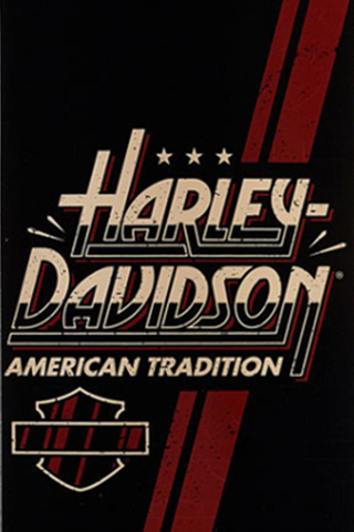Blat Darkstar X Harley Davidson Racing Stripe