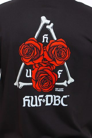 Longsleeve HUF X DBC Bones & Roses Triple Triangle