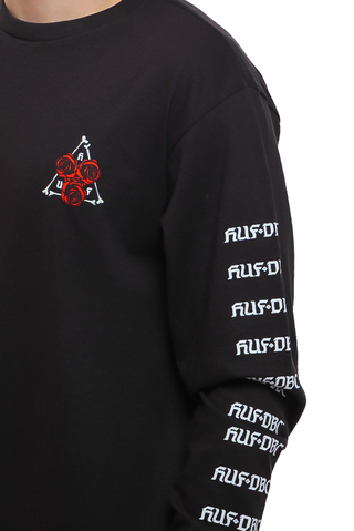 Longsleeve HUF X DBC Bones & Roses Triple Triangle