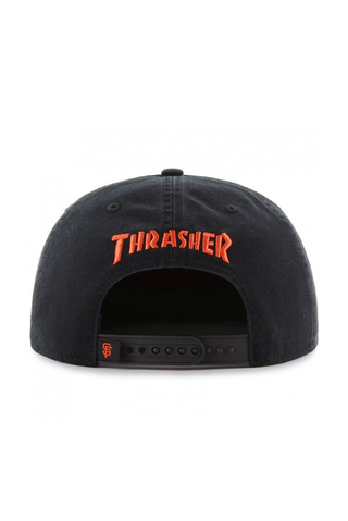 47 Brand X Thrasher San Francisco Giants Thrasher Goldmerrow Snapback