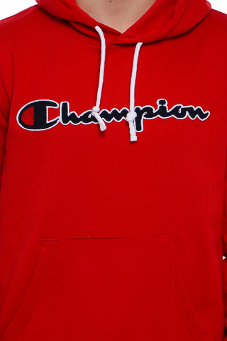 Red champion sale chenille hoodie