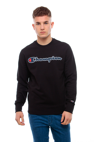 Terry Sweatshirt Champion Crewneck Script Champion Script Logo