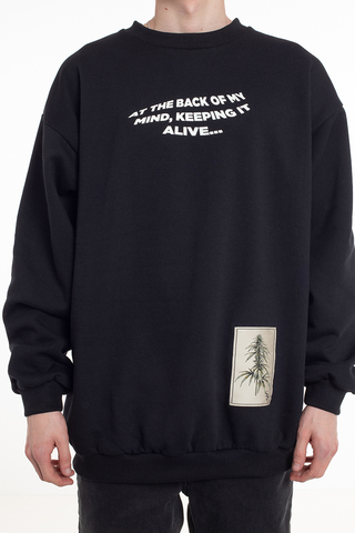 Bluza Bez Kaptura SSG Smoke Story Group Alive Oversize