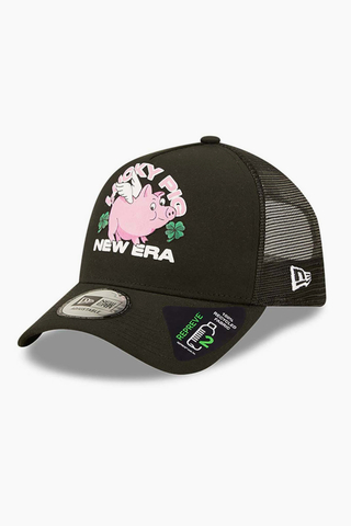 New Era Lucky Pig Repreve Trucker Cap