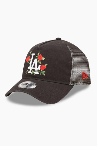 Kšiltovka New Era Los Angeles Dodgers Flower Trucker