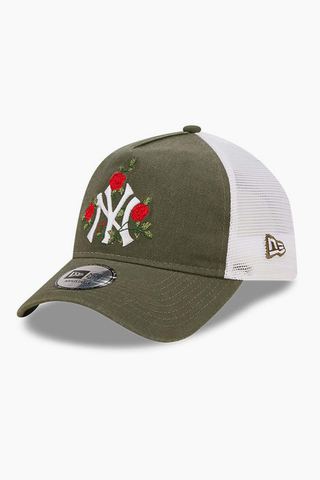 New Era New York Yankees Flower Trucker Cap