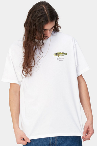Carhartt WIP Fish T Shirt White