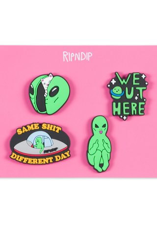 Ripndip We Out Here 4 Pack Shoe Pins