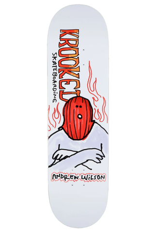 Deska Na Skateboard Krooked Wilson Fire Mask