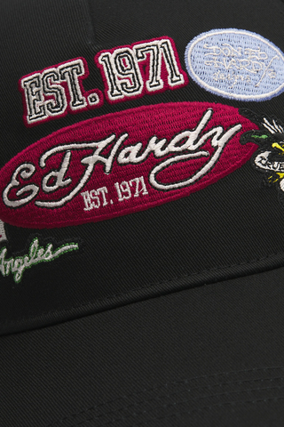 Kšiltovka Ed Hardy Est 1971 Varsity Badge