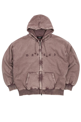 Mikina Na Zip Wasted Paris Splinter Faded