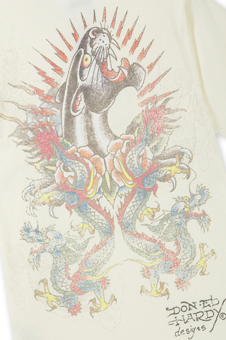 Tričko Ed Hardy Dragon Panther Graphic Regular