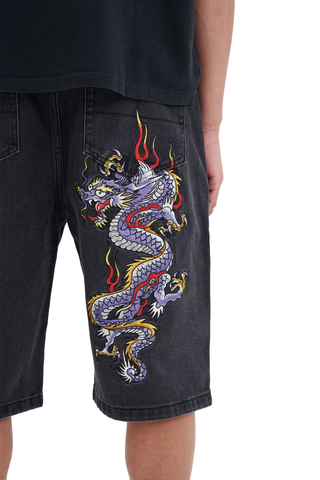 Kraťasy Ed Hardy Battle Dragon