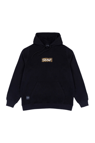 Bluza Z Kapturem Kamuflage Boxlogo Leopard