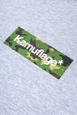 Mikina S Kapucí Kamuflage Boxlogo Military