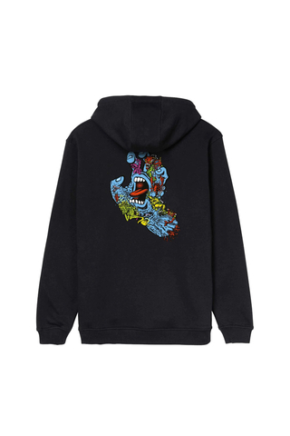 Mikina S Kapucí Santa Cruz Roskopp Screaming Five