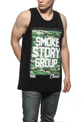 Koszulka SSG Smoke Story Group Smog Dots Moro Tank