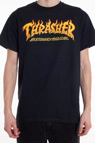 Thrasher Fire Logo T-shirt