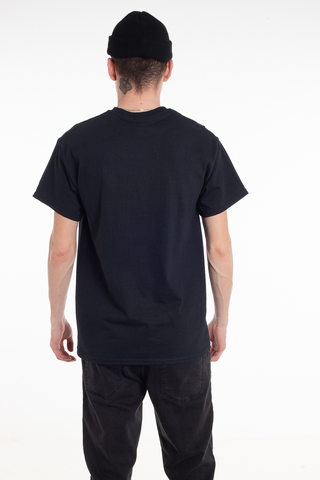 Thrasher Fire Logo T-shirt Black