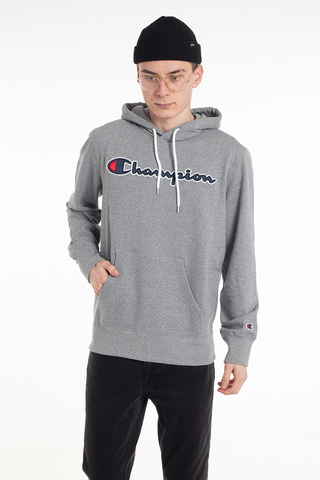 Bluza Kaptur Champion Script Logo Cotton Terry