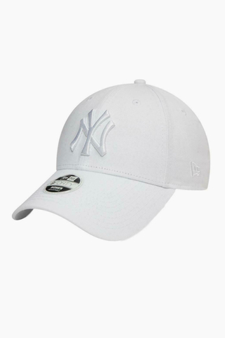 Casquette NY Yankees Essential 9Forty Coton Blanche- New Era Reference :  10668